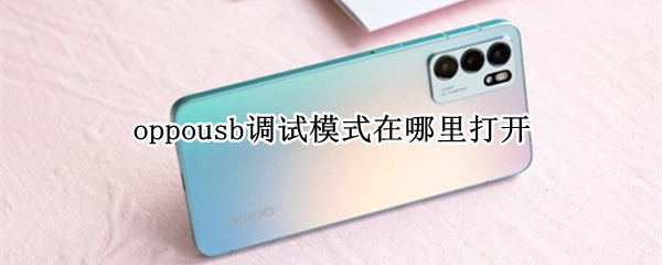 oppousb调试模式在哪里打开