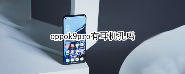 oppok9pro有耳机孔吗