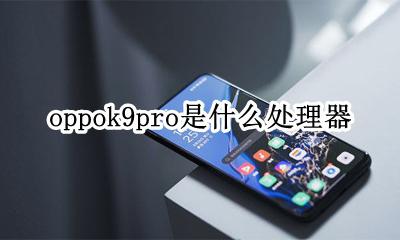 oppok9的参数 oppok9pro是什么处理器