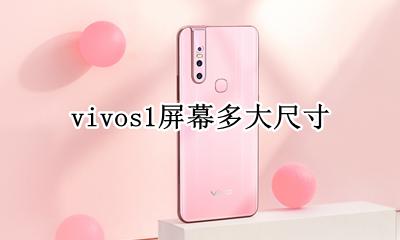 vivos1屏幕多大尺寸 vivos1屏幕多少厘米