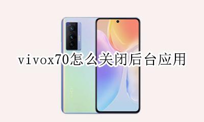 vivox70怎么关闭后台应用 vivox70怎么关闭开发者选项