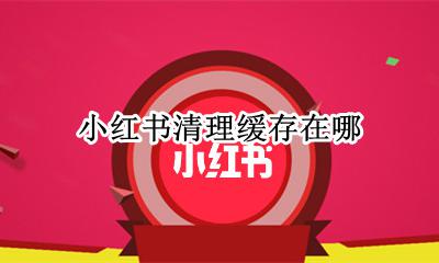 小红书清理缓存在哪 小红书怎么关闭保存图片