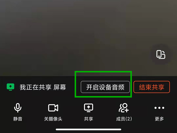 钉钉共享屏幕如何共享声音