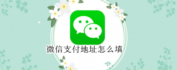 微信支付地址怎么填