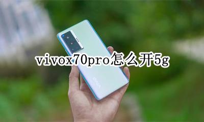 vivox70pro怎么开5g vivox70pro怎么开启闪充