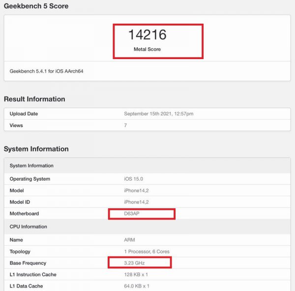 iphone13pro运行内存多大