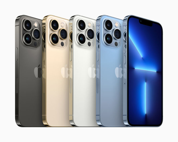 iphone13pro有几种颜色