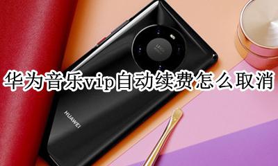 怎么关掉华为音乐会员自动续费 华为音乐vip自动续费怎么取消