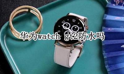 华为watch gt2防水吗 华为手表新款watch gt2防不防水