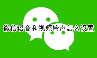 如何设置微信视频铃声 微信语音和视频铃声怎么设置