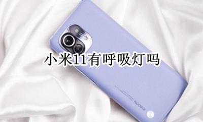 小米11有呼吸灯吗 小米11呼吸灯在哪