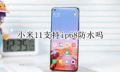 小米11支持ip68防水吗 小米11支持ip11防水吗