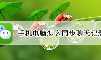 微信手机电脑同步聊天记录吗 电脑怎么同步手机微信聊天记录吗