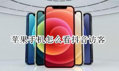 苹果手机怎么看抖音访客 抖音苹果手机怎么看访客记录