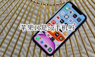 苹果11是5g手机吗 苹果11是11g手机吗