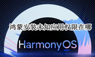 鸿蒙安装未知应用权限在哪 安装未知应用权限怎么解除