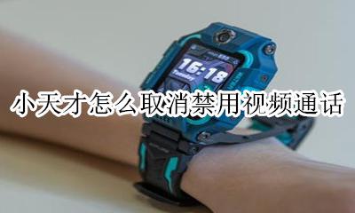 小天才设置禁用视频通话 小天才怎么取消禁用视频通话