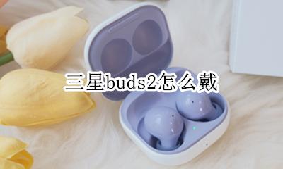 三星buds2怎么戴 galaxy buds怎么戴