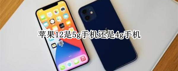 苹果12是5g手机还是4g手机