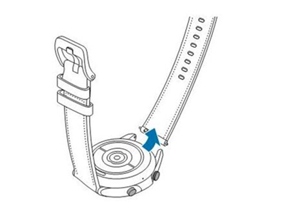 三星watch4怎么换表带
