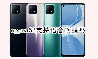 oppoa53支持语音唤醒吗 oppoa53可以语音唤醒吗