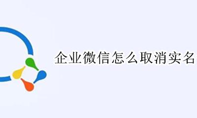 企业微信怎么取消实名认证 企业微信怎么更改实名认证