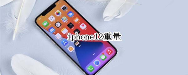 iphone12重量
