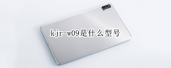 kjr-w09是什么型号
