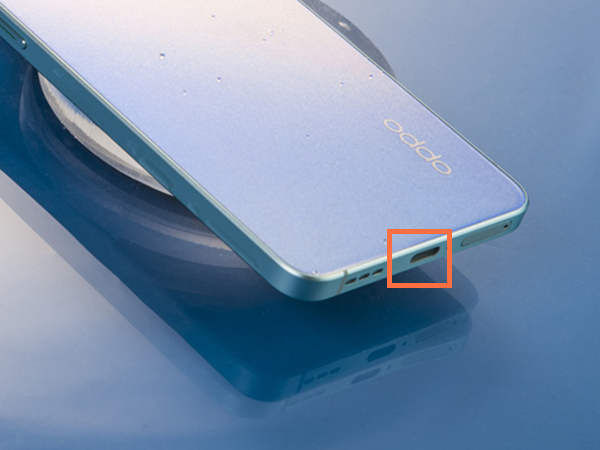 oppo reno 6耳机怎么插