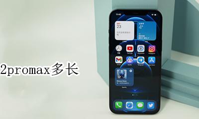 12promax多长 尺寸