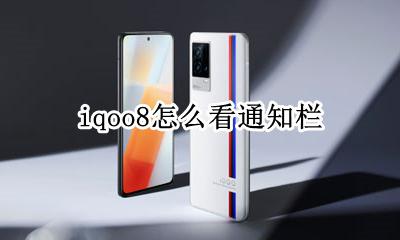iqoo8怎么看通知栏 iqoo通知栏怎么设置