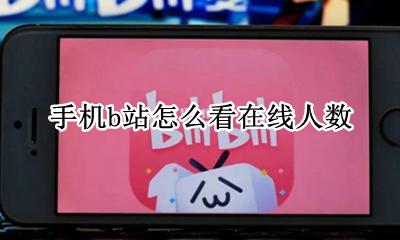 手机b站怎么看在线人数 B站怎么看同时在线人数