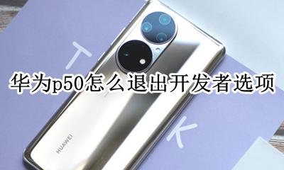 华为p50怎么退出开发者选项 华为p50开发人员选项怎么关闭