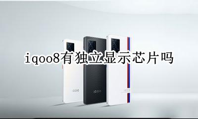 iqoo8有独立显示芯片吗 支持独立显示芯片吗