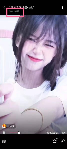 手机版b站怎么看同时观看人数