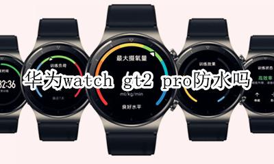 华为watch gt2 pro防水吗 华为watch gt2 pro防水级别