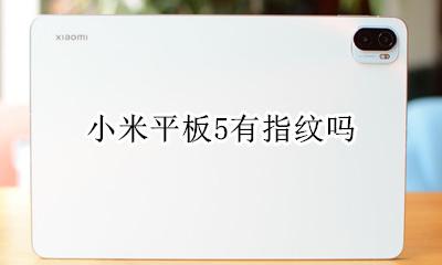 小米平板5有指纹吗 小米手环5 指纹锁