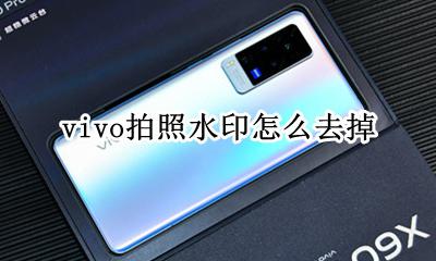 vivo拍照水印怎么去掉 vivo手机照片水印怎么去掉
