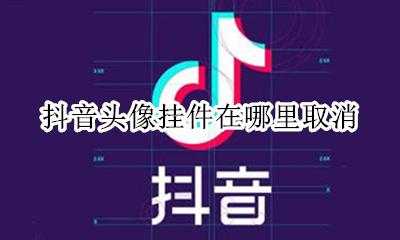 怎样取消抖音头像挂件 抖音头像挂件在哪里取消