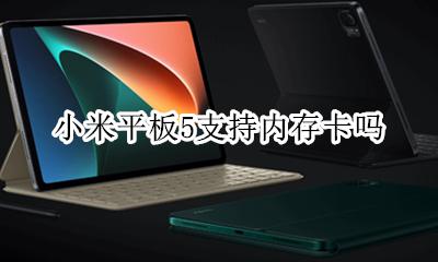 小米支持内存卡的手机 小米平板5支持内存卡吗