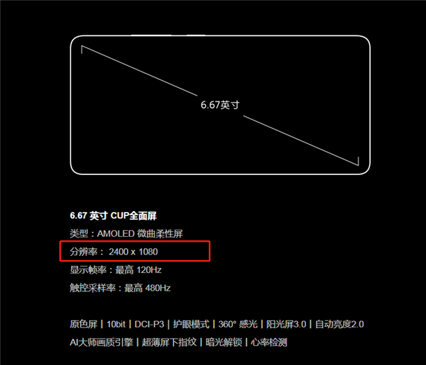 小米mix4是2k屏幕吗