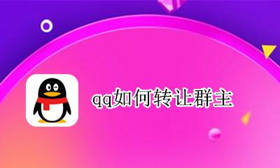 qq如何转让群主 qq群主怎么转让给别人