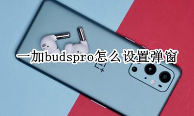 一加buds没有弹窗 一加budspro怎么设置弹窗