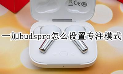一加budspro怎么设置专注模式 怎么开启耳机专注