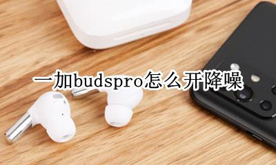 一加buds有主动降噪吗 一加budspro怎么开降噪