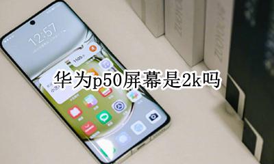 华为p50屏幕是2k吗 华为p50是50k屏幕吗