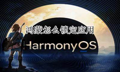 鸿蒙怎么锁定应用 鸿蒙系统选择一个应用