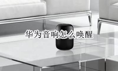 华为音响怎么唤醒 华为音响如何唤醒