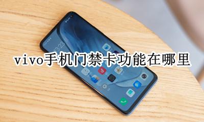 vivo手机门禁卡功能在哪里 vivo手机在哪里添加门禁卡