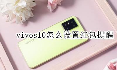 vivos10怎么设置红包提醒 vivos10手机怎么设置红包提醒